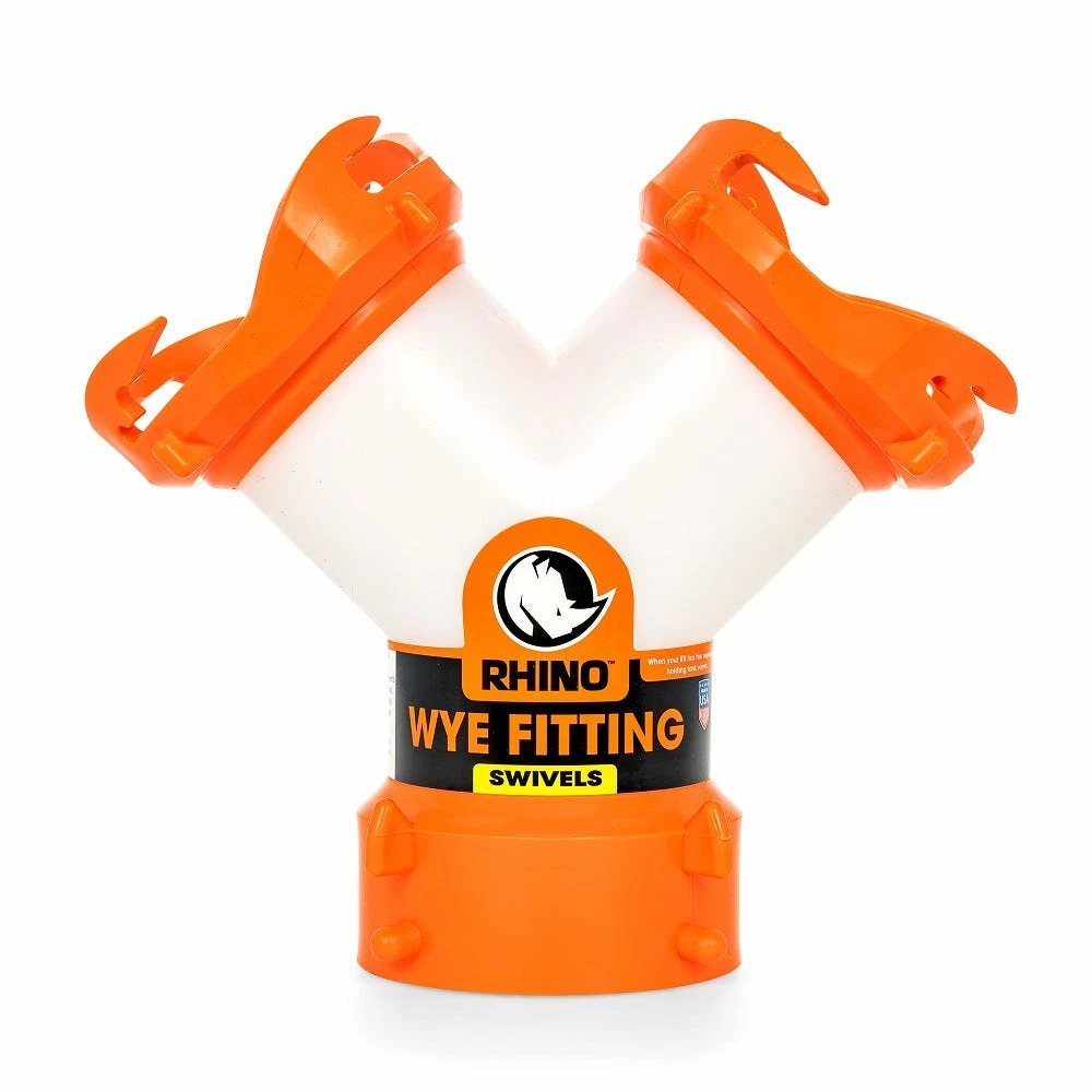 Camco RhinoFLEX Wye Fitting with Swivels - 39814 - General Plumbing Hardware