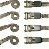 Various Brands 1 inch x 10 ft 2 Pack Camo Ratchet Straps RT2PC110C - Tow Hooks