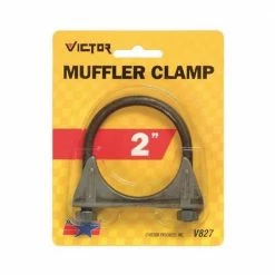 Victor Automotive 22-5-00827-8 Muffler Clamp, Steel - V827 - Maintenance & Parts