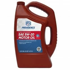 Providence Automotive High Mileage Motor Oil 5W20, 5 Quart - PA-5205H