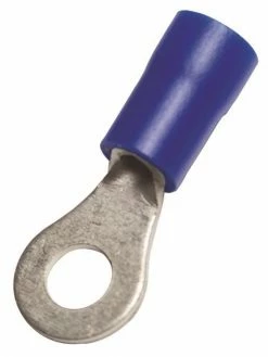 Uriah Products Uriah Blue Ring Terminals #8 Stud 16-14 Awg 20 Pack -UA610900 - Maintenance & Parts