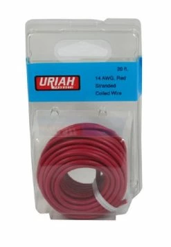Uriah Products Uriah Wire 14 Awg Stranded Red Insulation (20') -UA501450 - Maintenance & Parts