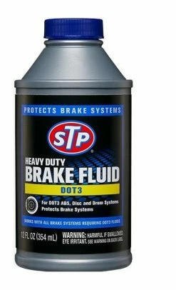 STP Heavy Duty Break Fluid DOT3, 12 oz - 18669 - Brake Fluid