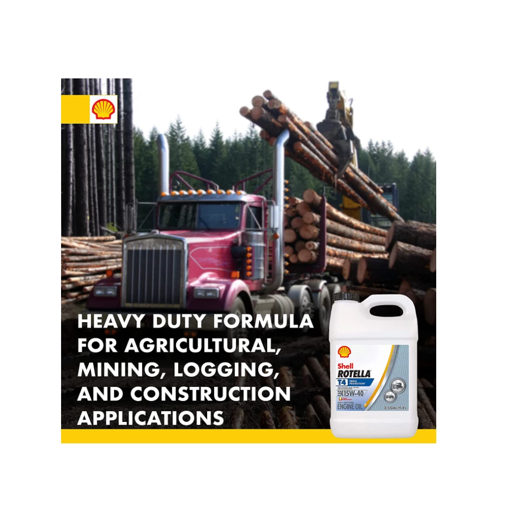 Shell Rotella T4 15W40 Heavy Duty Diesel Oil, 2.5 Gallon -550045127 - Motor Oil - Image 5