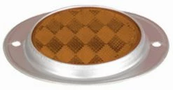 Optronics 3" Yellow Armored Screw Mount Reflector - Accessories & Gear