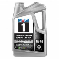 Mobil 1 Advanced Full Synthetic Motor Oil 5W-30, 5 Quart - 124317