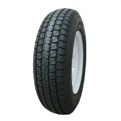 Hi-Run 8 Spoke White 50 PSI ST175/80D13 Tire and Wheel Assembly - ASB1001 - Trailer Tires