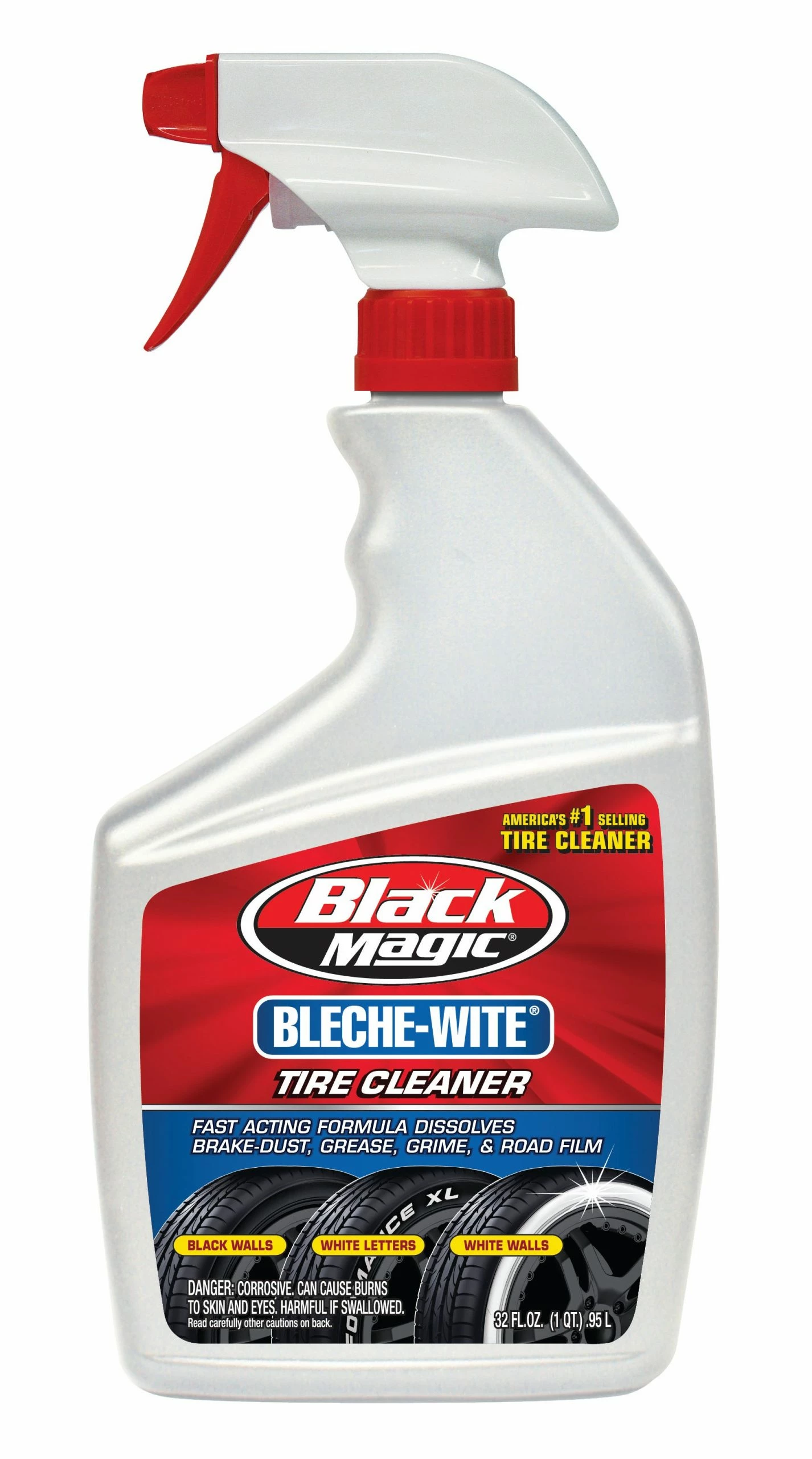 Black Magic Black Majic Bleach White Cleaner 32 oz 120066 - Wiper Blades