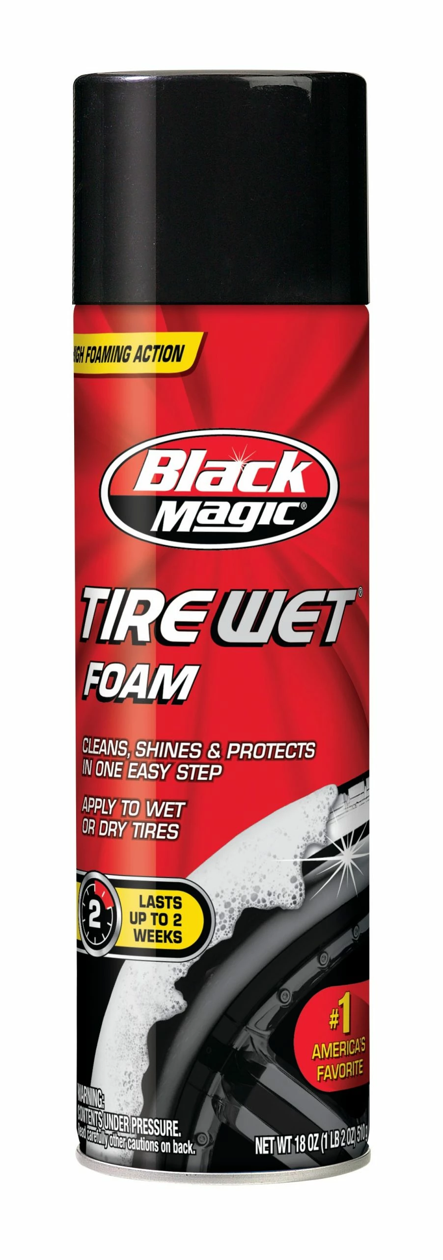 Black Magic Tire Wet Foam 18oz 800002220 - Vehicle Cleaners - Image 2