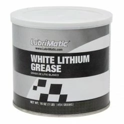 Lubrimatic White Lithium Grease 16Oz Can 11350 - Tools & Accessories