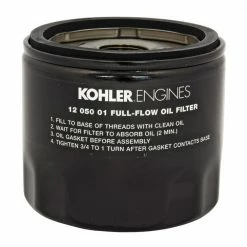 Kohler Standard Oil Filter Black 12 050 01-S1 - Lawn Mowers & Lawn Care
