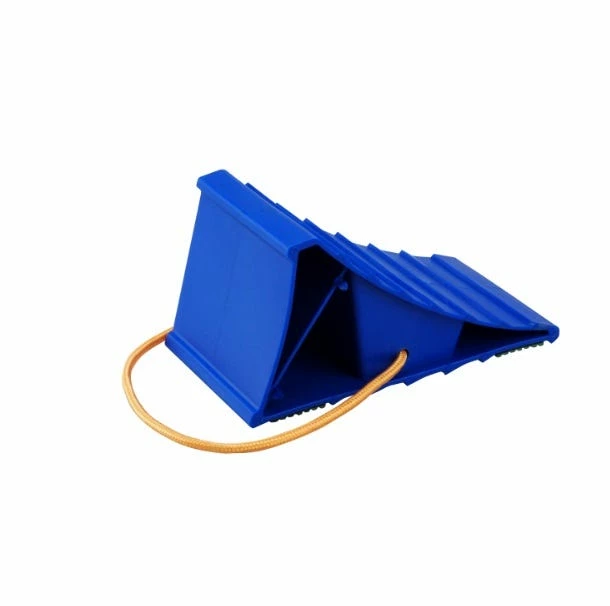 Various Brands Plastic Wheel Chock w/Rope - 66217 - Garage Accessories