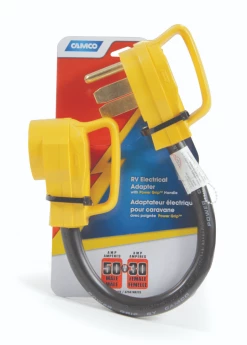 Camco PowerGrip-Dogbone RV Electrical Adapter - 55173 - Adapters