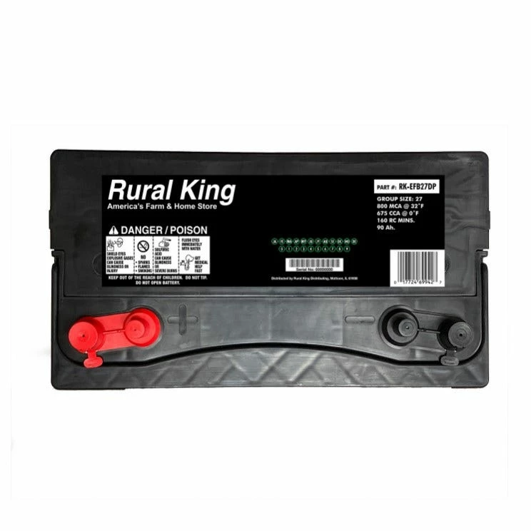 Rural King Premium EFB Marine and RV Battery - Rural King-EFB27DP - Auto Batteries - Image 2