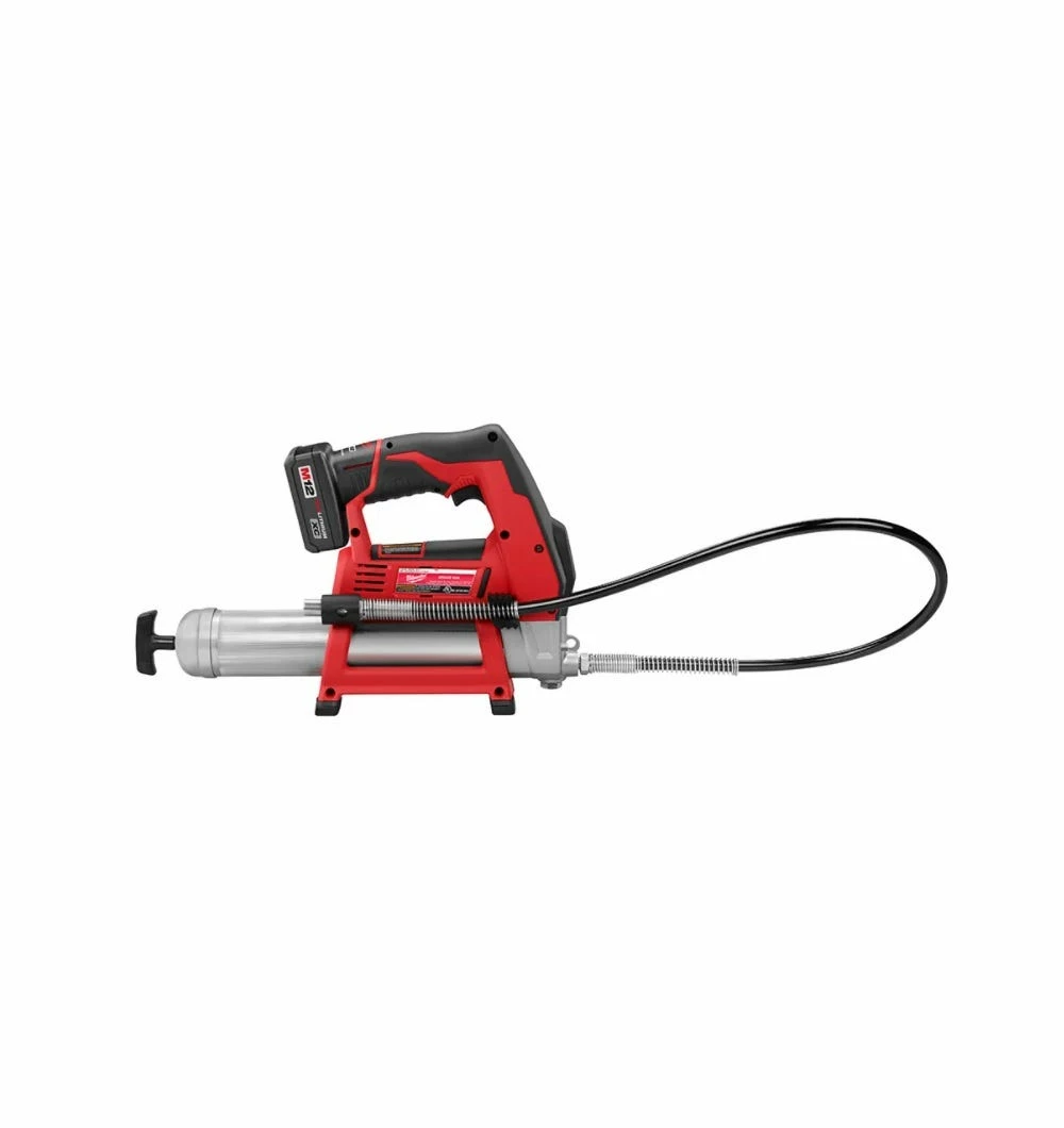 Milwaukee M12 Cordless Lithium-Ion Grease Gun - 2446-21XC - Grease Guns - Image 2