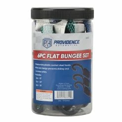 Providence Flat Bungee Set, 6 Pack - 66612 - Straps