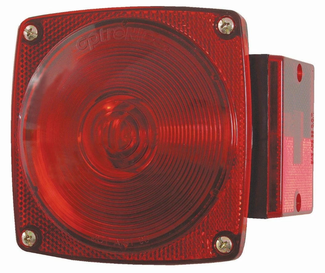 Optronics Stud Surface Mount Combination Tail Light; Passenger Side - Accessories & Gear