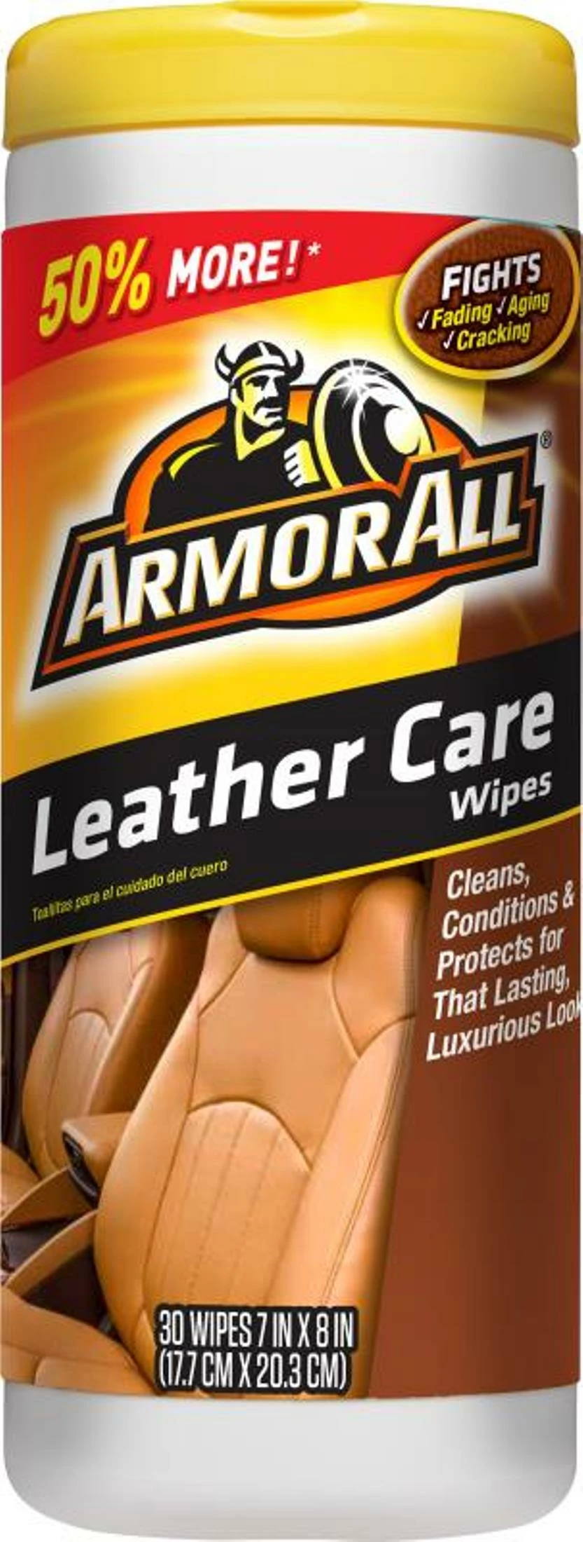 Armor All Leather Care Wipes 30 Count 18581B - Interior Accessories - Image 2
