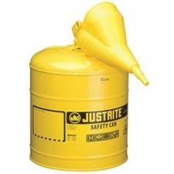 Justrite Safety 5 Gallon Diesel Can - 7150212 - Gas Cans