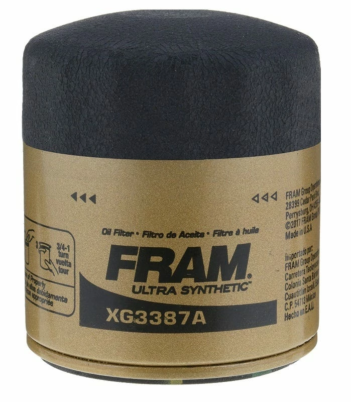 FRAM Ultra Synthetic Spin-On Oil Filter XG3387A - Oil Filters