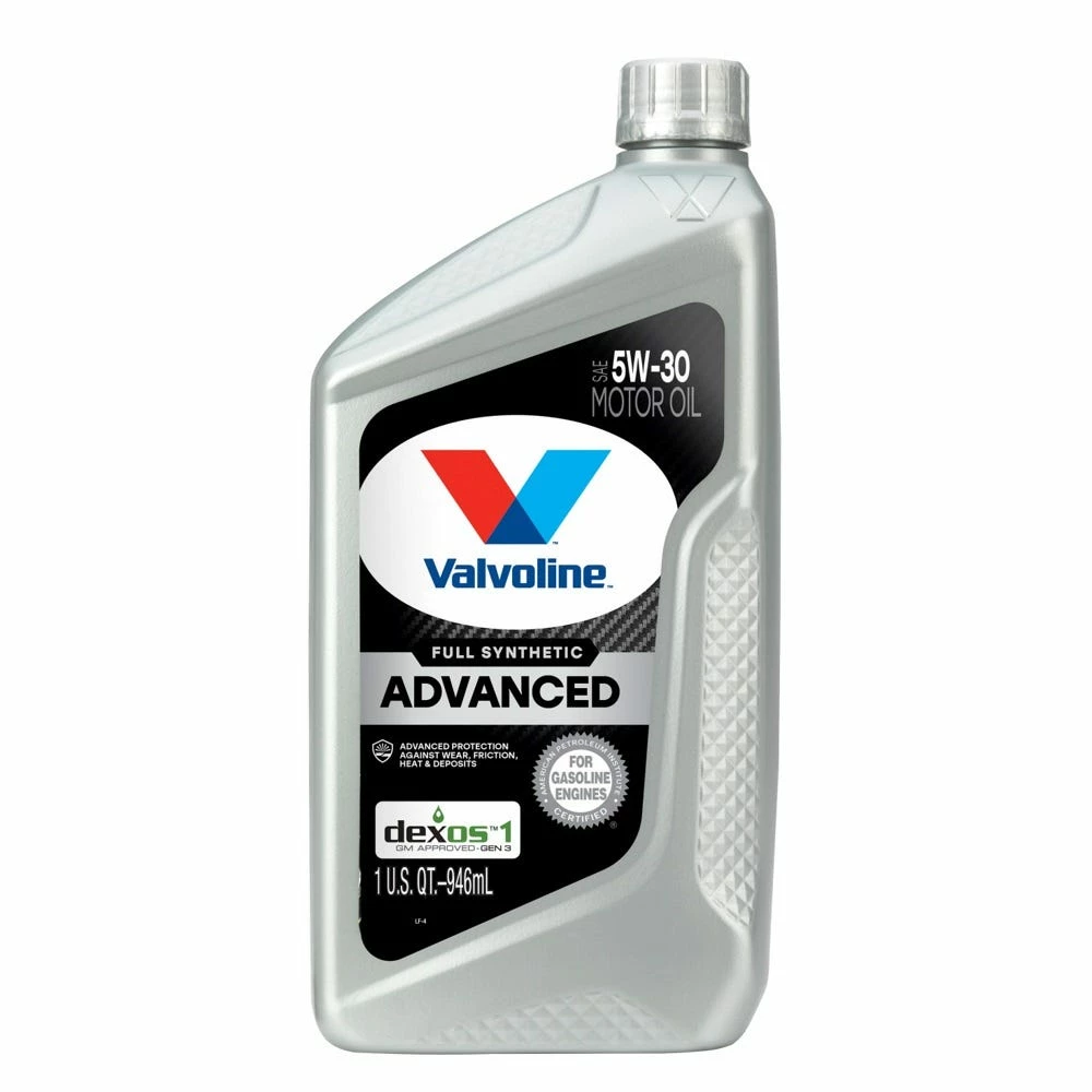 Valvoline Advanced Full Synthetic SAE 5W-30 Motor Oil, 1 Quart - VV955