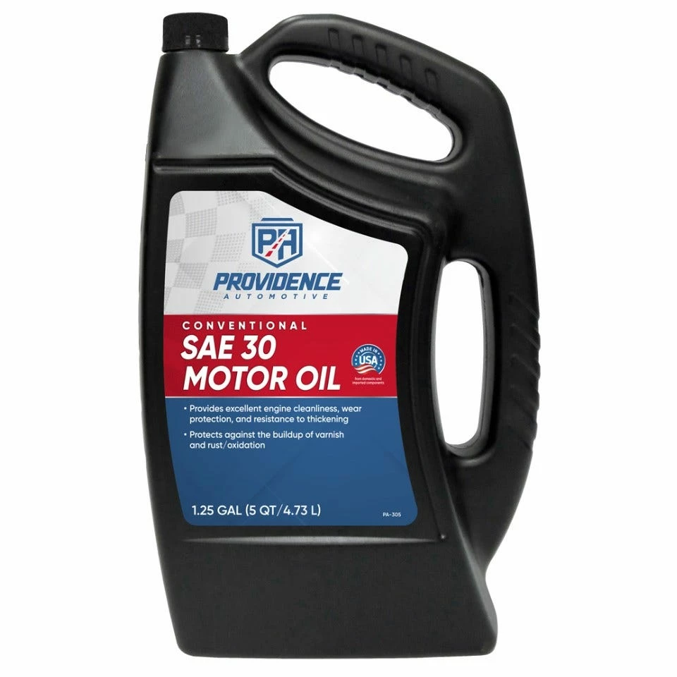Providence Automotive Oil 30WT Non-Detergent, 1 Quart - PA-305 - Motor Oil