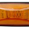 Optronics Fleetcount 1-Led Yellow Mini Thinline Marker/Clearance Light Kit With Base And Plug - Accessories & Gear