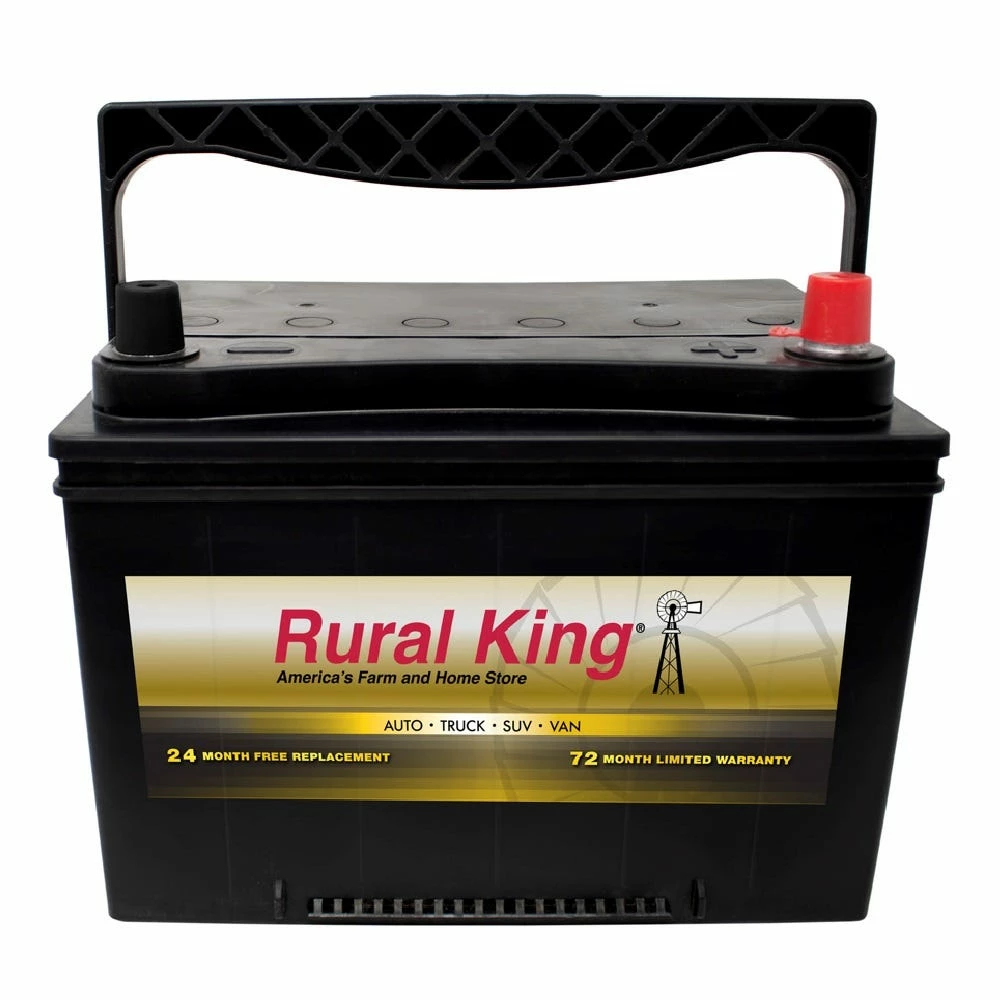 Rural King Automotive Battery - 124R-72 - Auto Batteries