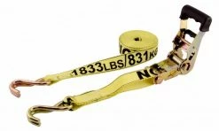 Erickson 2 pack 1 1/2 inch X 15 foot Rubber Handle Ratchet (32200) - Straps