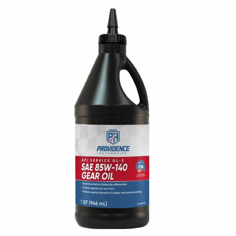 Providence Automotive Premium Multi-Purpose Gear Lube 85W 140, 1 Quart - PA-851401G - Lubrication Greases