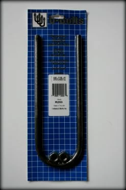 Indiana U-Bolts Indiana Round U-Bolt R253 - Hardware & Fasteners