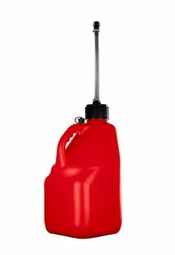 Various Brands Red Polyethylene Fluid Container, 5 Gallon - 3983 - Automotive Chemicals & Compounds
