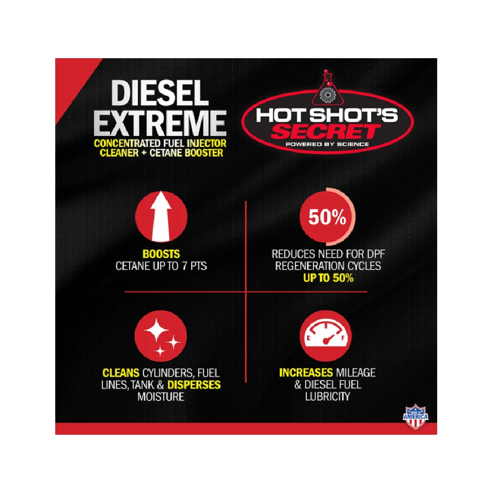 Hot Shot's Secret Diesel Extreme Diesel Fuel Detergent & Booster, 2 Quart - DE 64 oz. - Gasoline Additives - Image 5