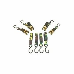 Erickson Mfg. 1" x 10' Camouflage Ratchet Straps 01419 - Towing