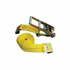 Erickson Mfg. 3" x 30' Ratchet Strap with Flat Hooks 15000lb Capacity 58514 - Towing