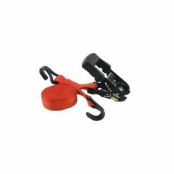 Erickson Mfg. 1" x 15' Rubber handle Ratchet Strap 51333 - Towing