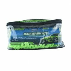 Simoniz Sure Shine Microfiber 9 Piece Car Wash Kit - 293400267 - Vehicle Cleaners