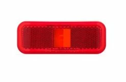 Optronics Red Surface Mount Marker/Clearance Light With Reflex, Retail Clam - Accessories & Gear