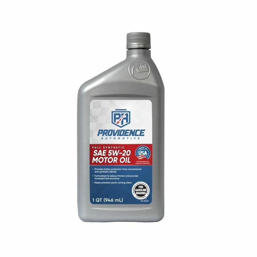 Providence Automotive Oil Full Synthetic 5W20, 1-Quart - PA-5201S - Motor Oil