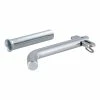 CURT 1/2 Inch Swivel Hitch Pin with 5/8 Inch Adapter - 1 - 1/4 Inch or 2 Inch Receiver - Zinc - Packaged 21561 - Hitches