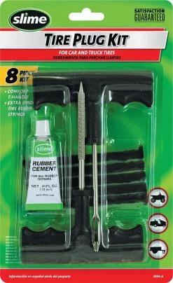 Slime T-Handle Tire Plug Kit - 1034-A - Patch Kits