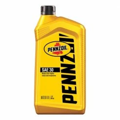 Pennzoil SAE 30 Motor Oil, 1 Quart -550034991