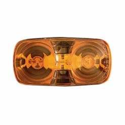 Optronics Amber Double Bullseye Marker/Clearance Light - MC42AS - Automotive Lighting
