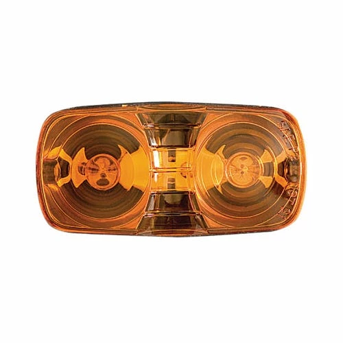 Optronics Amber Double Bullseye Marker/Clearance Light - MC42AS - Automotive Lighting
